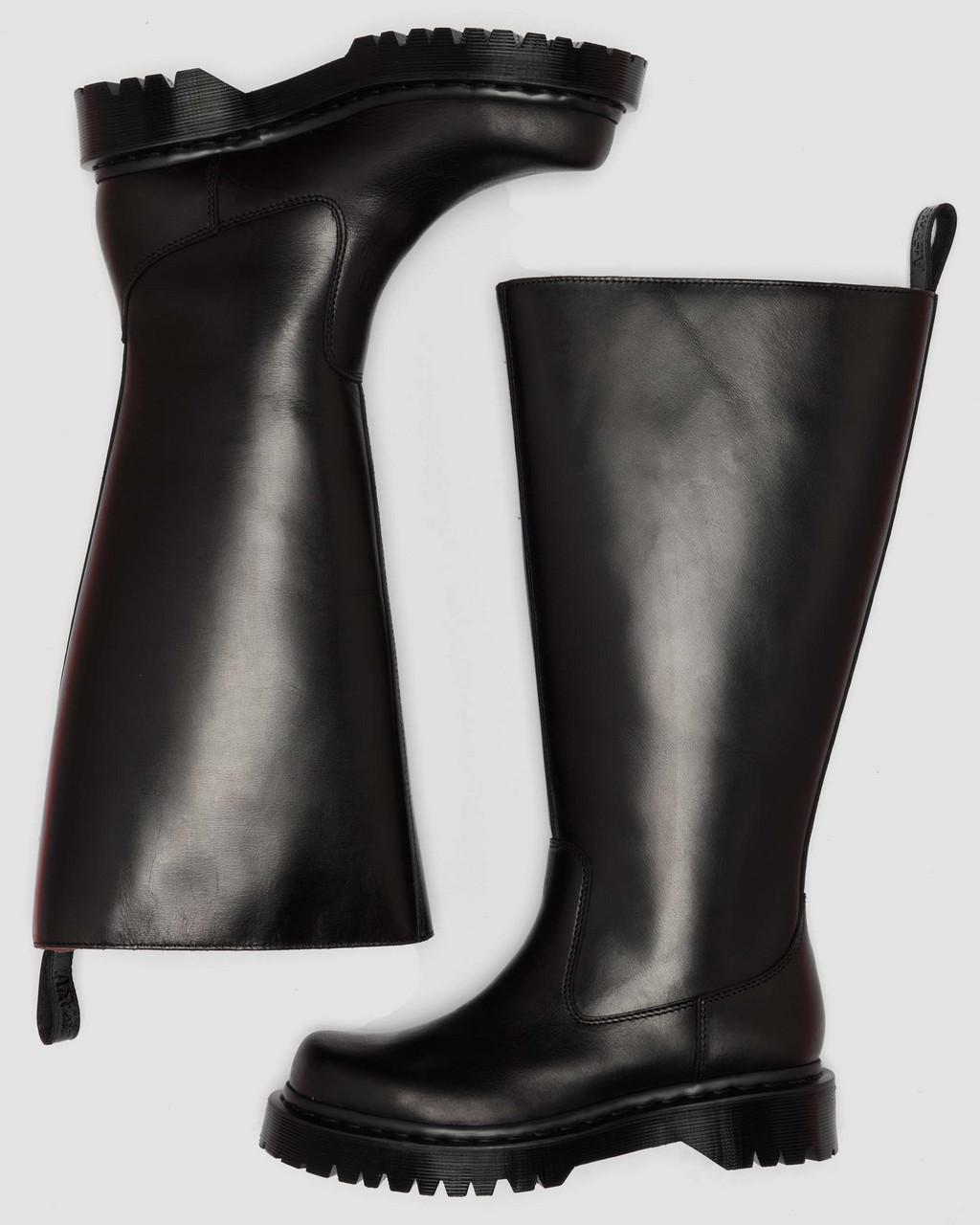 Rejena Hi Old Harness Leather Boots