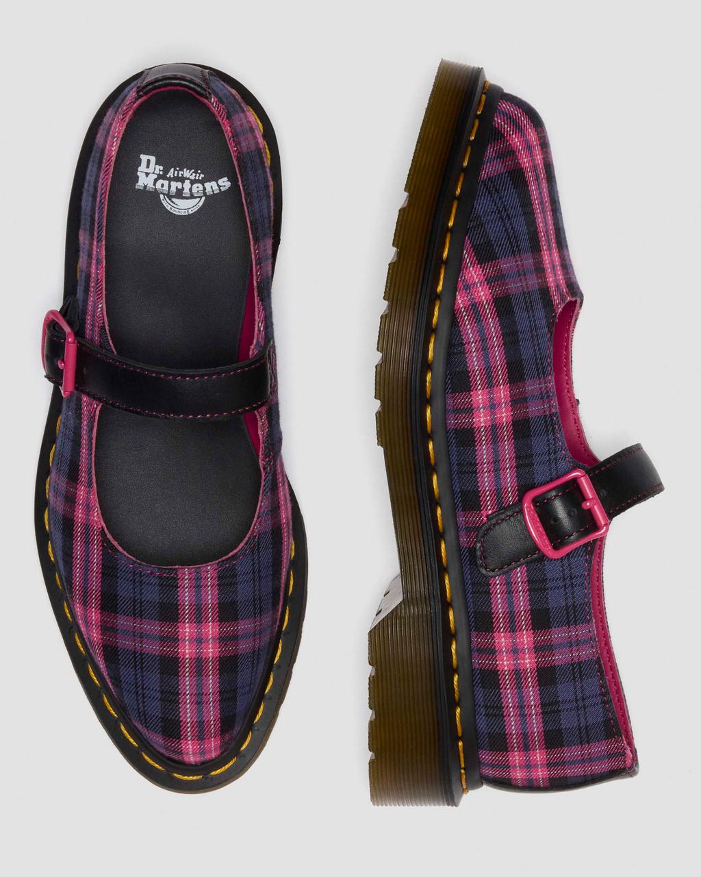 ELPHIE MARY JANE TARTAN SHOES