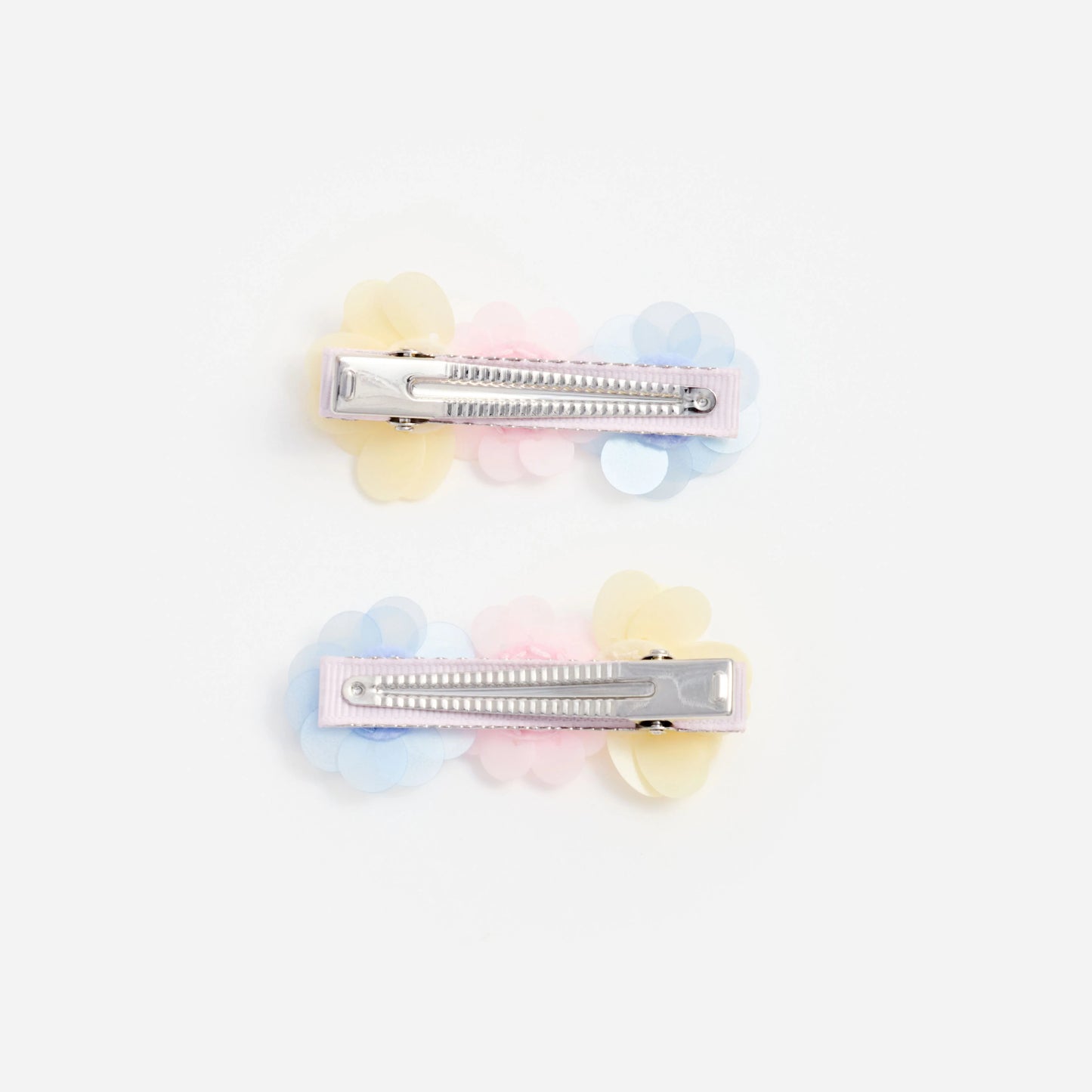 Multi Flower Sequin Hairclips