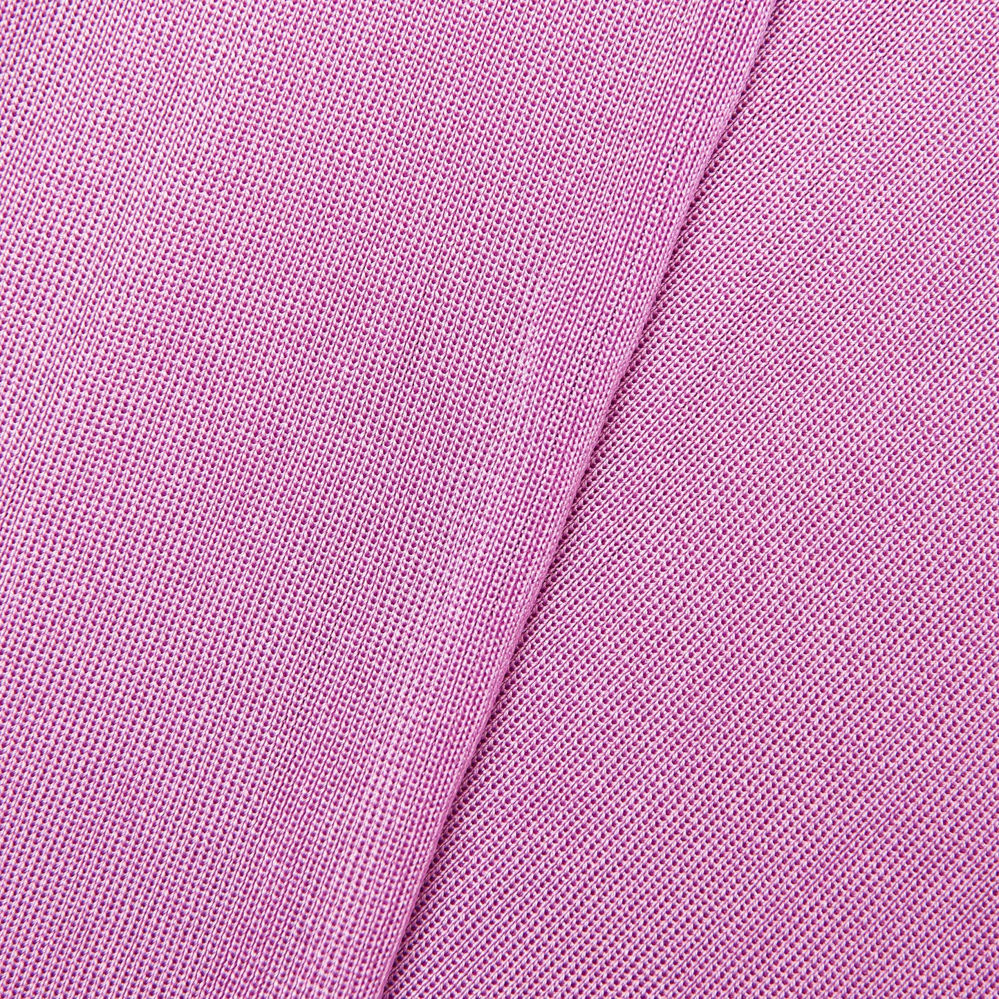 Pink Viscose Knit Maxi Dress