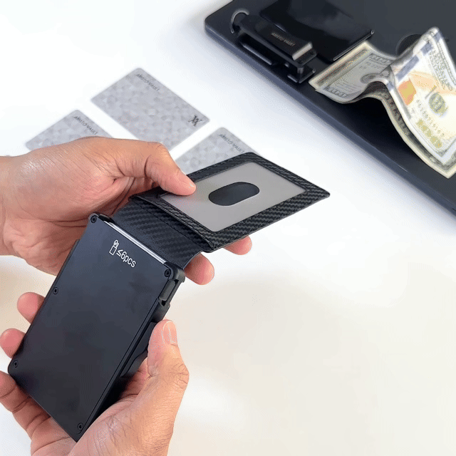 😊The hottest wallet of 2026😊 Tactical Wallet - Military Limited Issue - The Wallet That Holds the Most Cards in the World