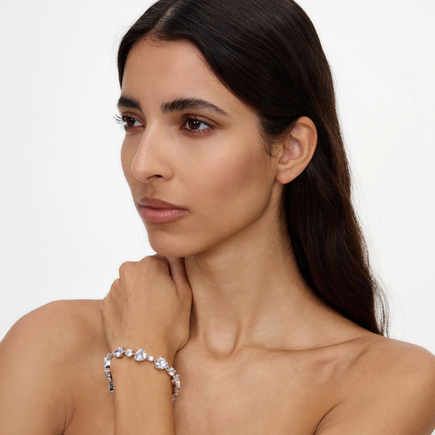 Crystal Droplet Bracelet