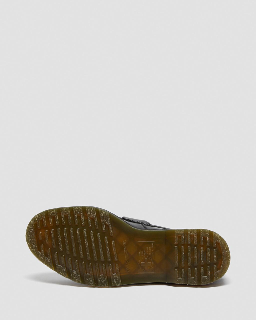 Adrian Yellow Stitch Smooth Leather Tassle Loafers