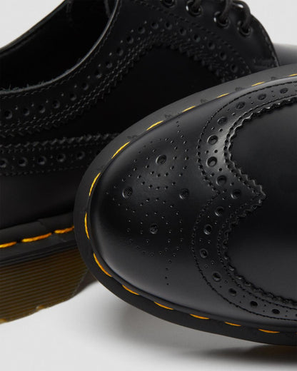 3989 Smooth Leather Brogue Shoes