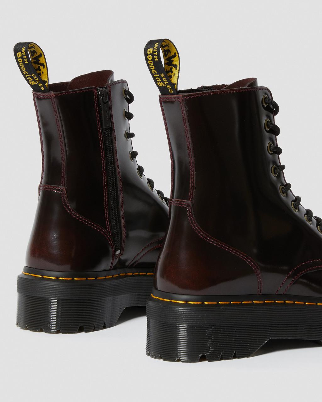 JADON ARCADIA LEATHER PLATFORM BOOTS