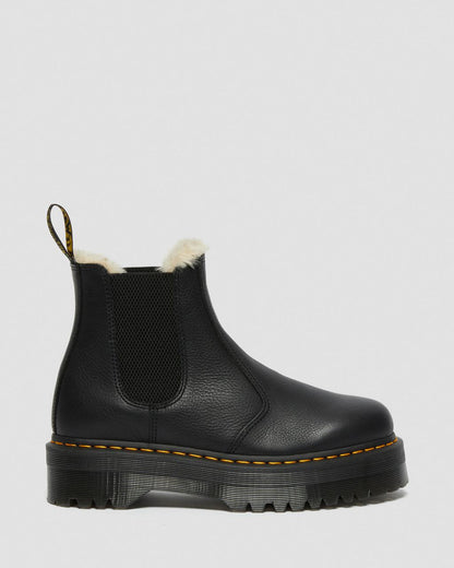 2976 Quad Fur Lined Platform Chelsea Boots