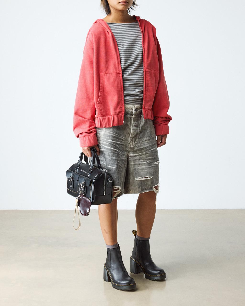 Spence Leather Flared Heel Chelsea Boots