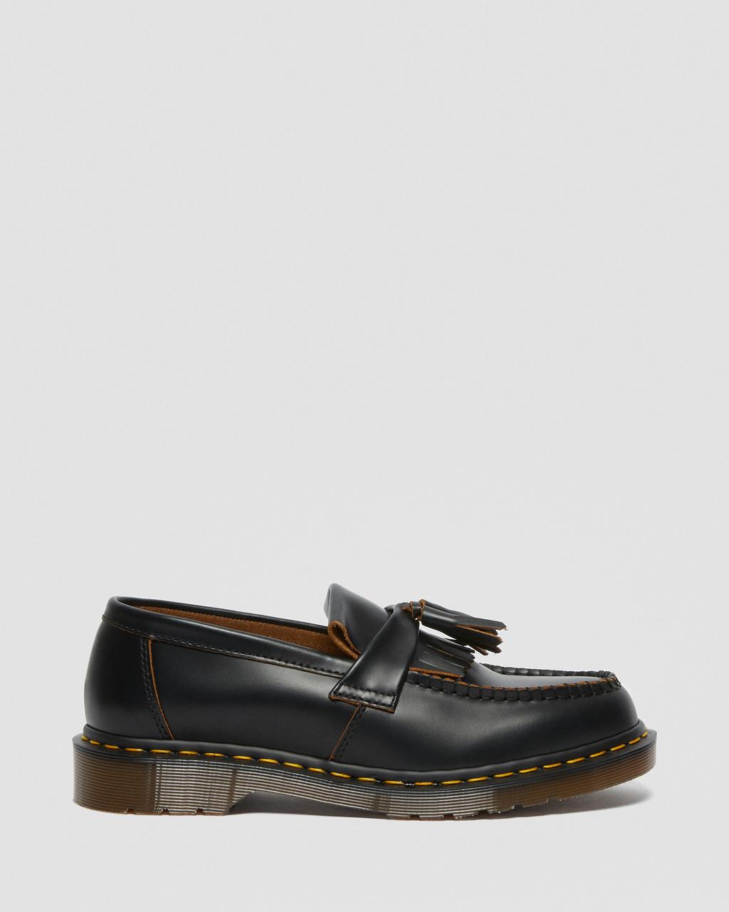 Vintage Adrian Quilon Leather Tassel Loafers