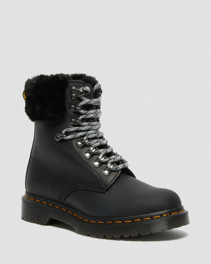 1460 Serena Collar Faux Fur Lined Ankle Boots