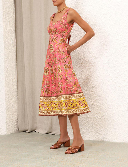 Junie Cut Out Midi Dress