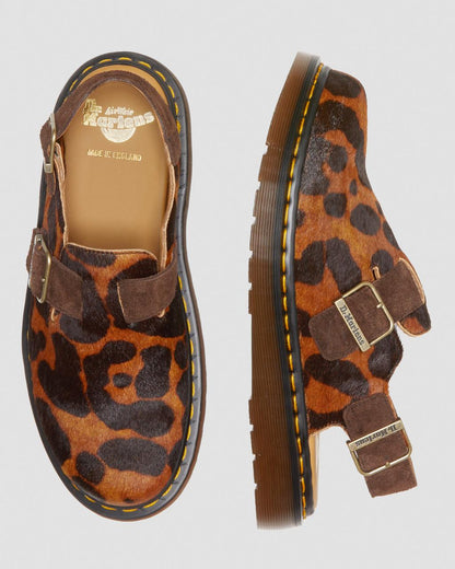 Jorge Made in England Hair On Slingback Mule