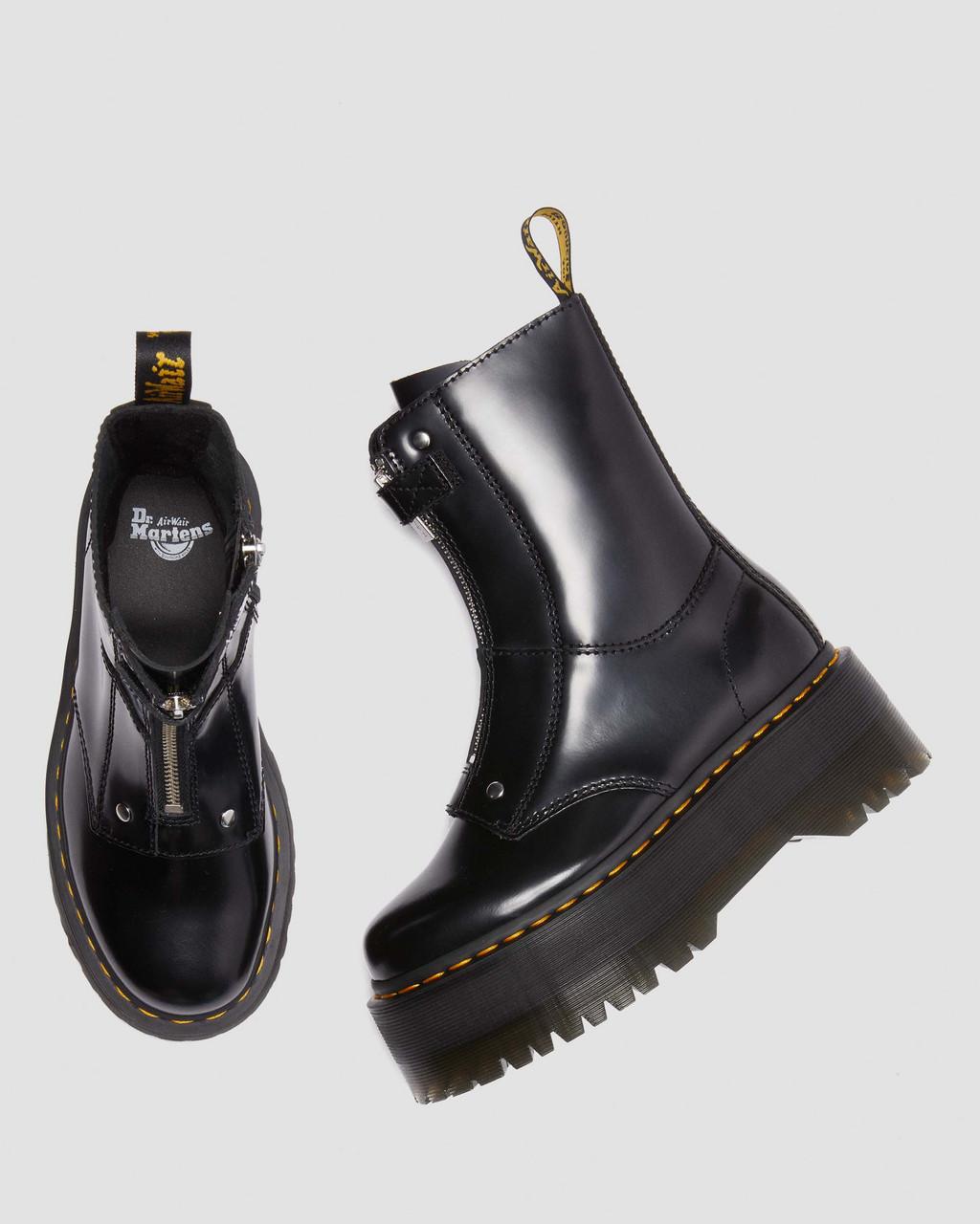 Jetta Hi Max Buttero Leather Platform Boots