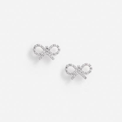 Micro Bow Earrings