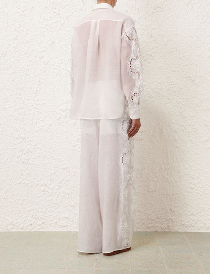 Halliday Lace Flower Pant