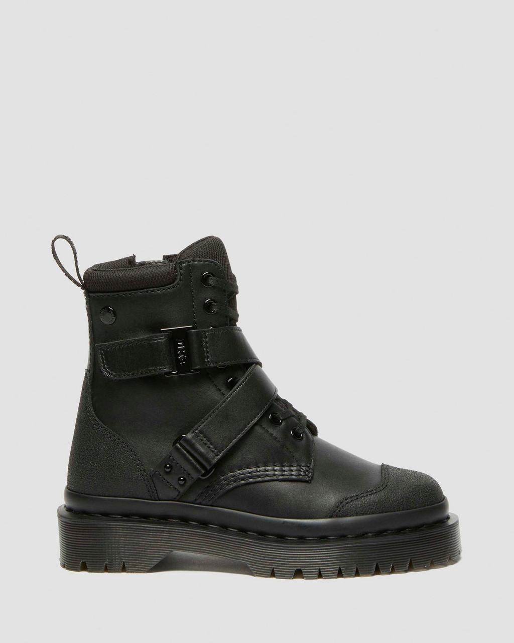 1460 BEX TECH STRAP LEATHER BOOTS