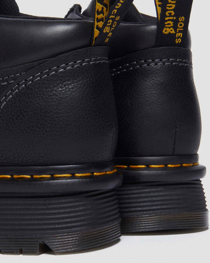 Zebzag Leather Casual 4-Eye Lace-Up Boots