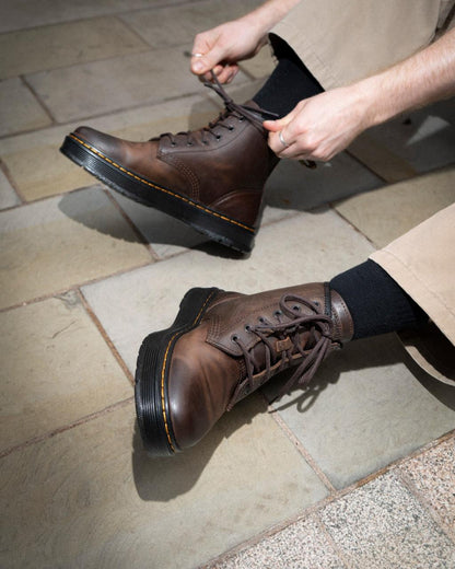 Brookline Crazy Horse Leather Chukka Boots