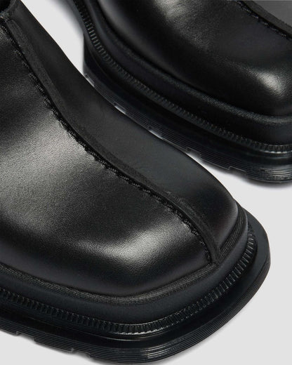 Maybole Square Toe Leather Mules