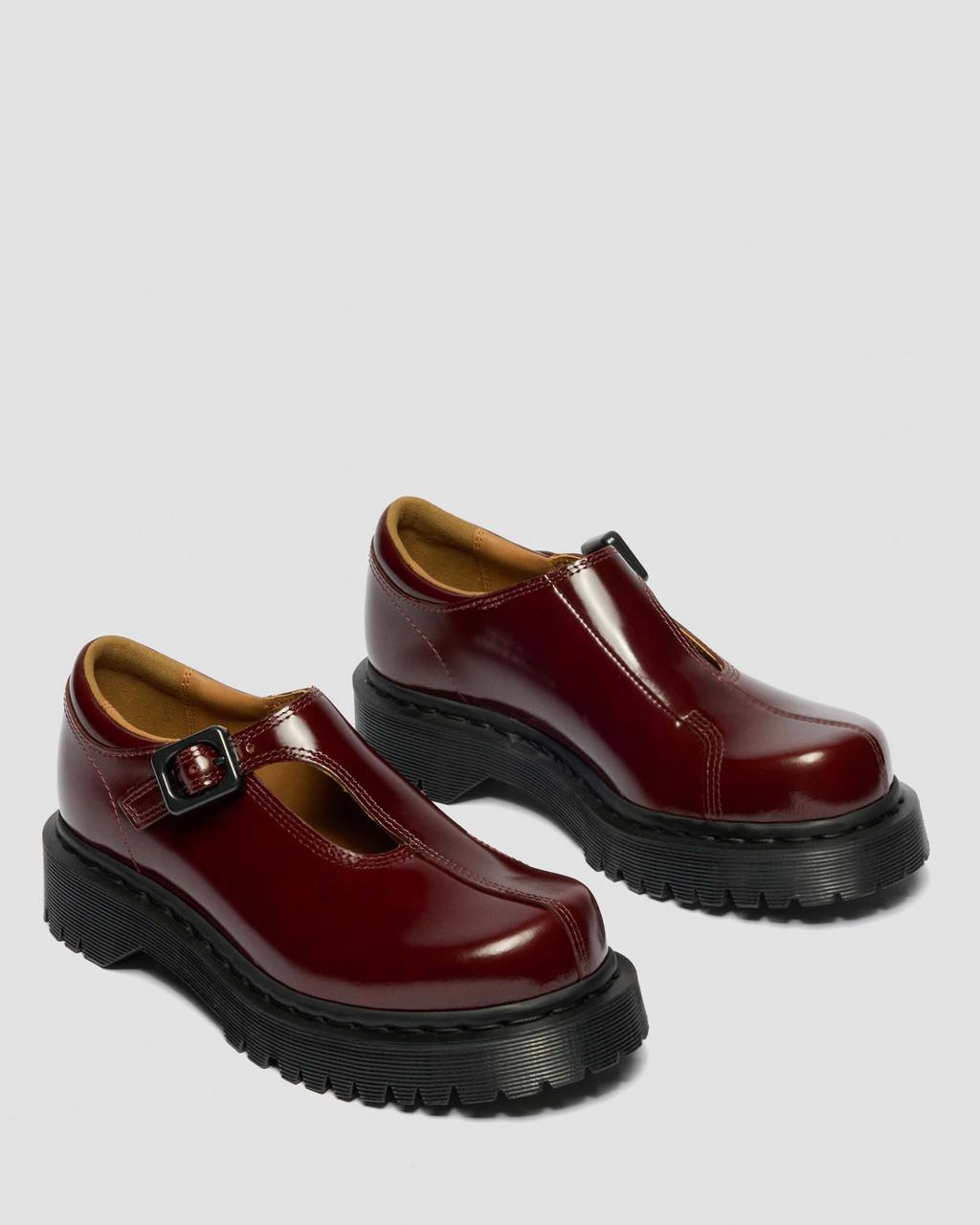 Rejena Mary Jane Laquered Leather Shoes
