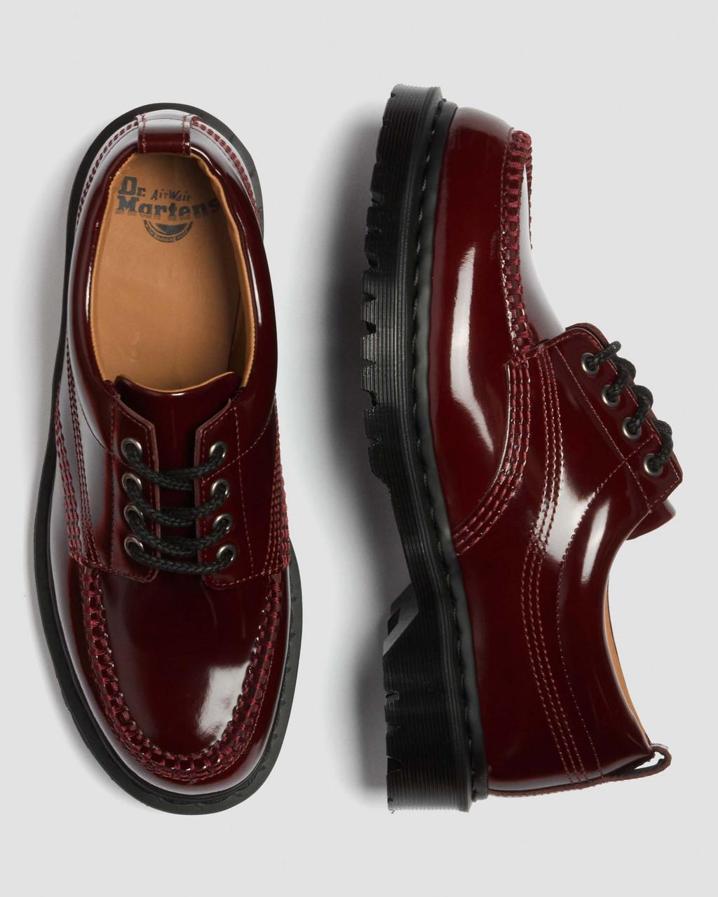 Lowell Laquered Moc Toe Shoes