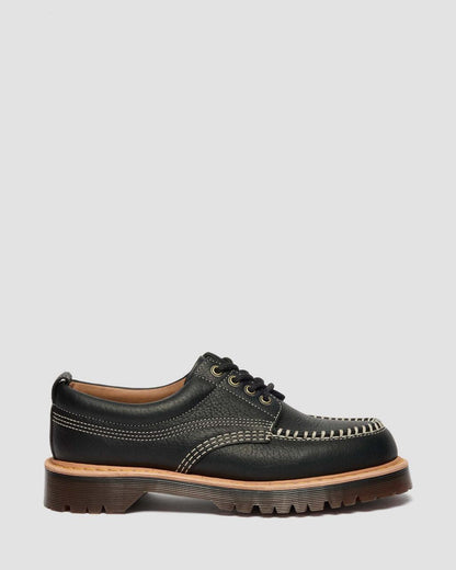 Lowell Wild Grain Leather Moc Toe Shoes