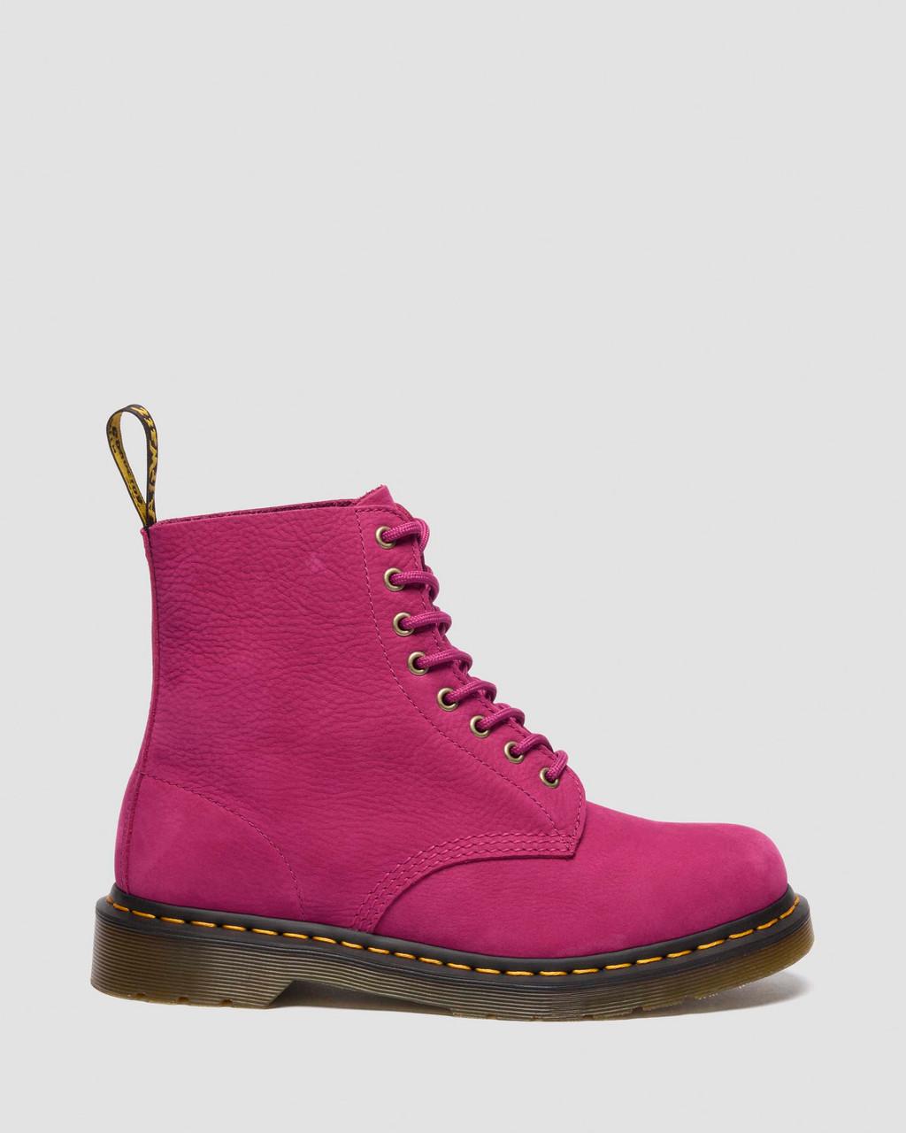1460 MILLED NUBUCK LACE UP BOOTS
