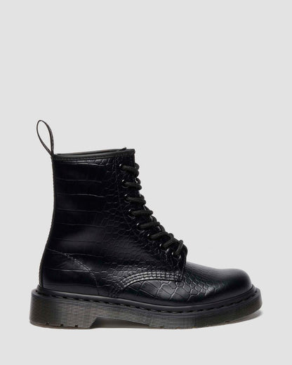 1460 Croc Emboss Leather Boots