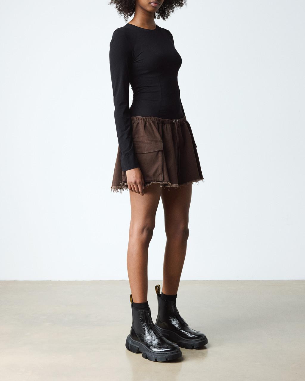 DMXL Distressed Patent Leather Chelsea Boots