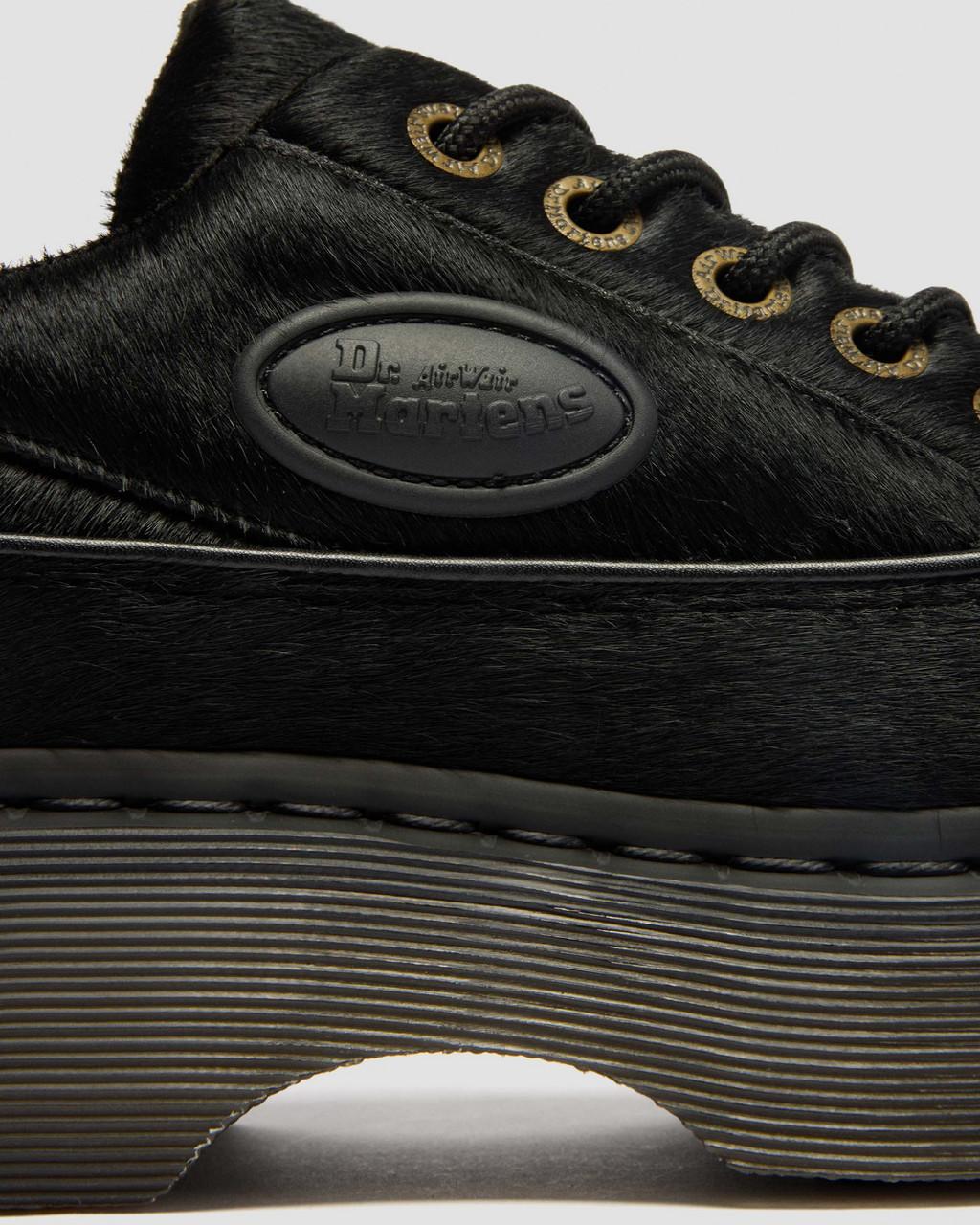 Buzz 5-Eye Hair On Leather Shoes