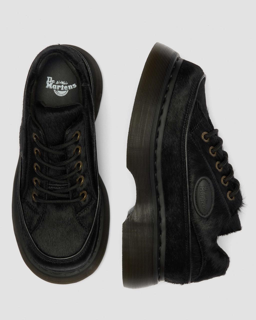 Buzz 5-Eye Hair On Leather Shoes