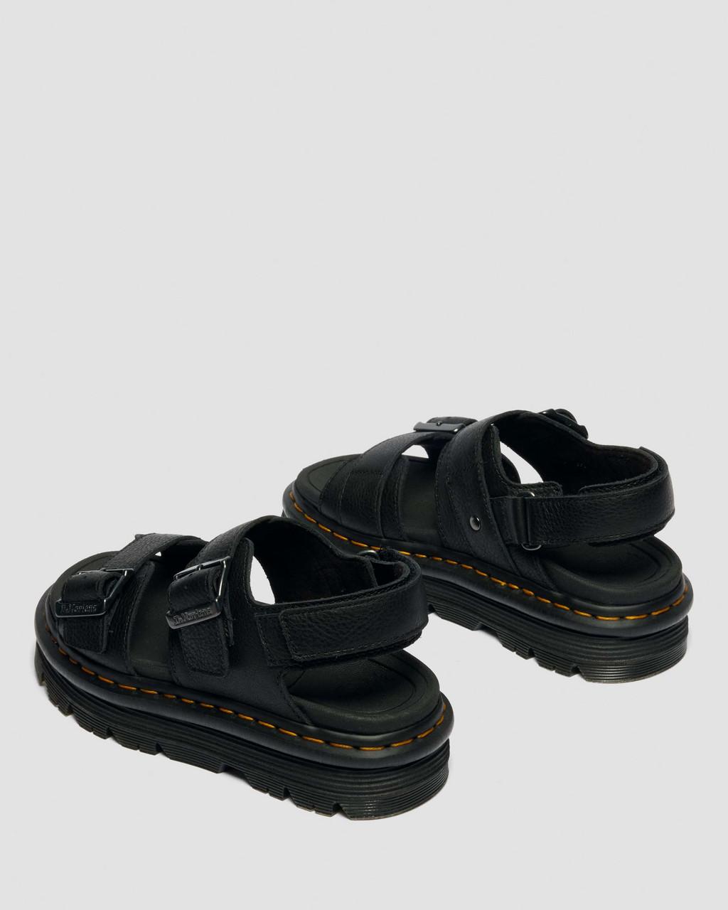 Zebzag Pisa Leather Platform Sandals