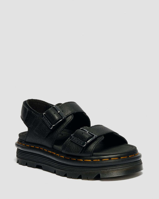 Zebzag Pisa Leather Platform Sandals