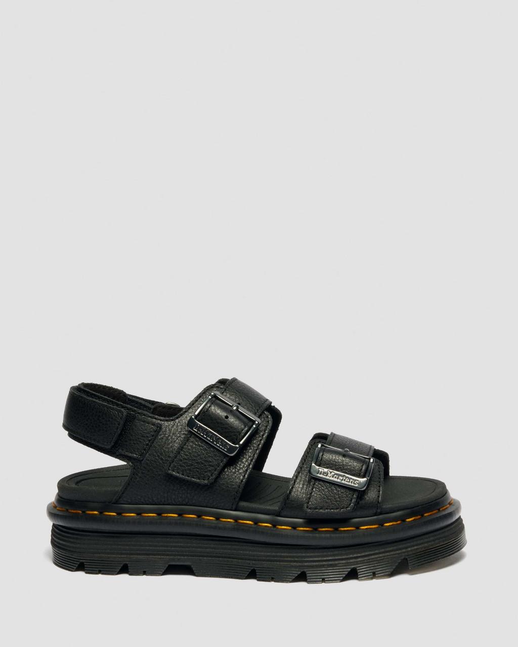 Zebzag Pisa Leather Platform Sandals