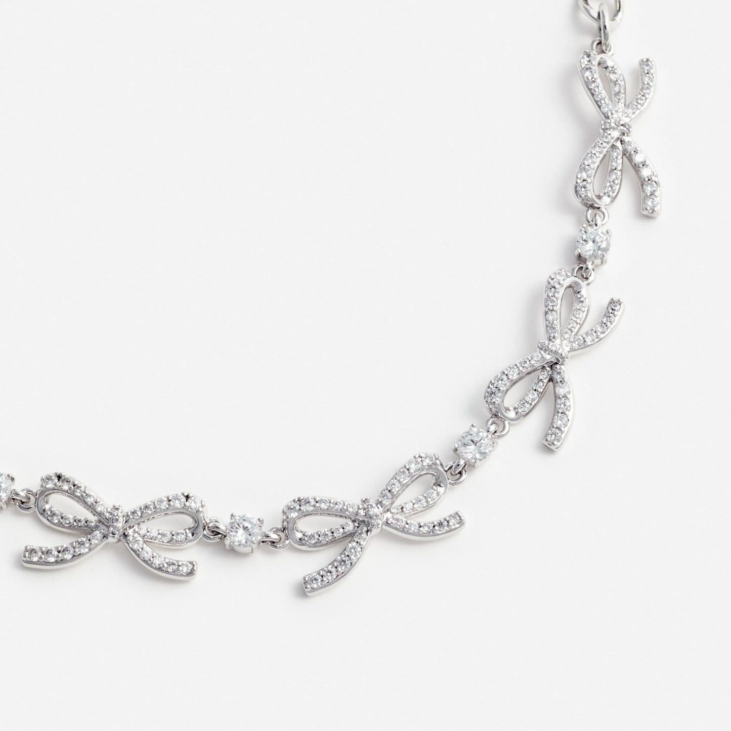 Crystal Bow Bracelet