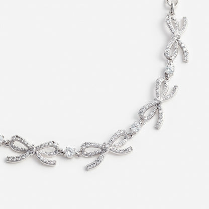 Crystal Bow Bracelet