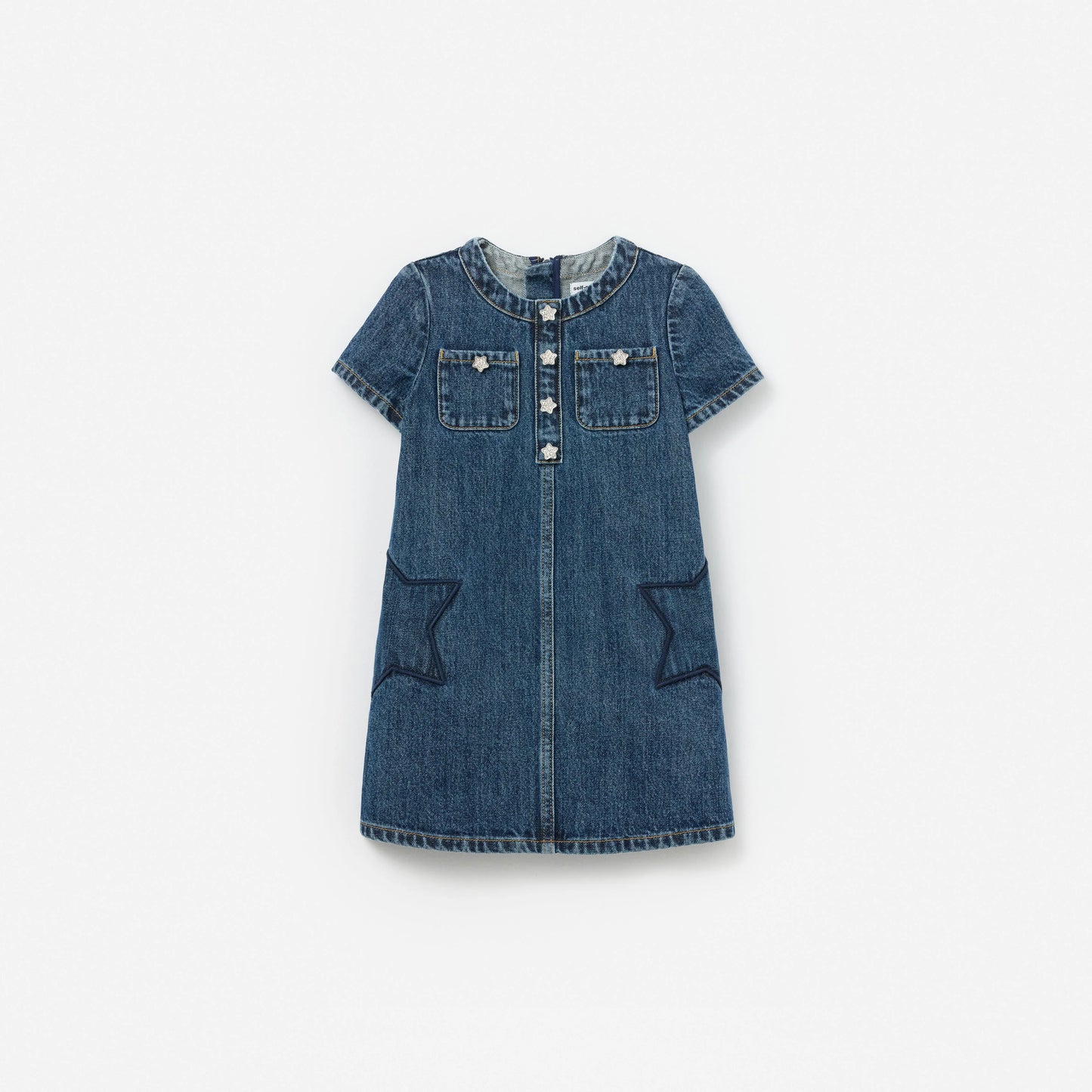 Star Denim Dress
