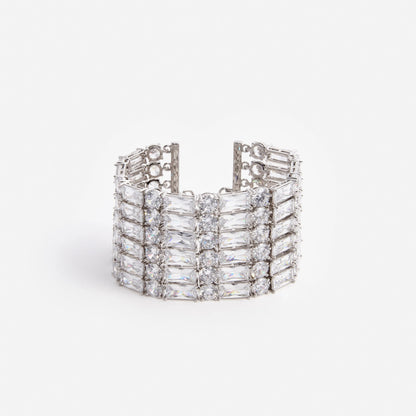 Silver Crystal Bracelet