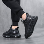 Men's Casual Cowhide Air Cushion Shoes