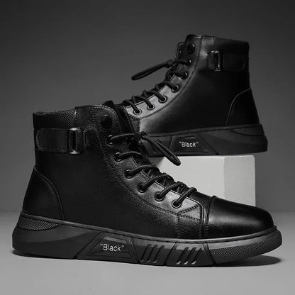 🔥Last Day 49% OFF! 2024 Men's Genuine Leather Martin Boots