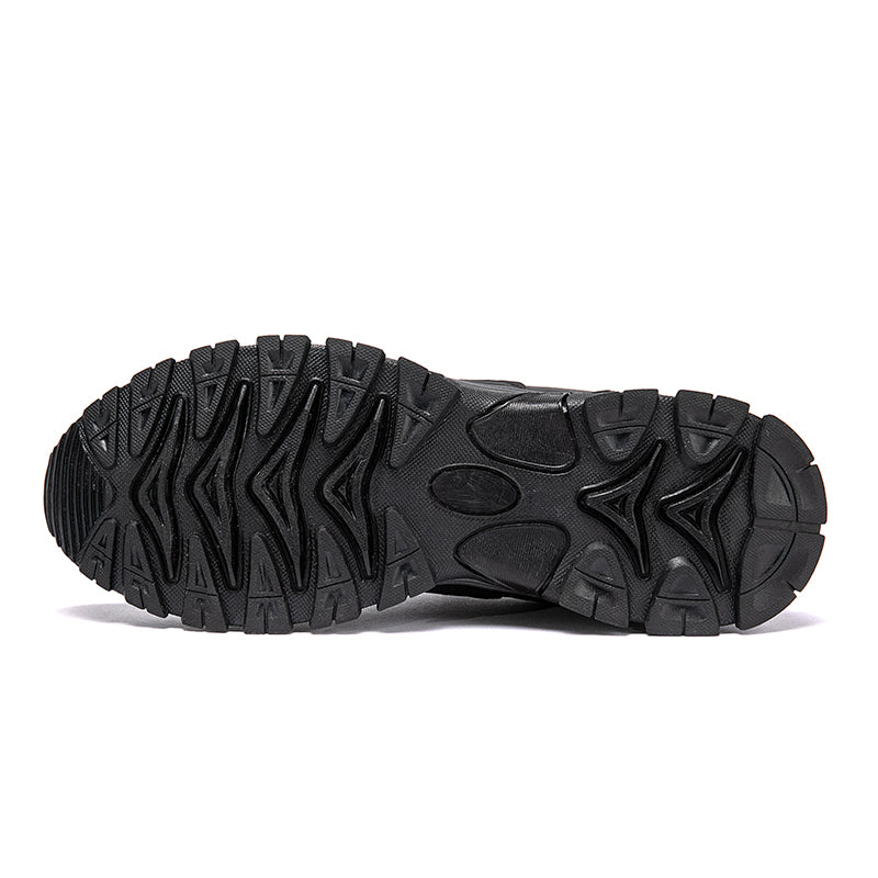 MEN'S COMFORTABLE GENUINE LEATHER SNEAKERS WITH ARCH SUPPORT AND SHOCK ABSORPTION