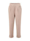 The Rolled Cuff Pant 25 Taupe Marl