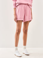 Atrium High Rise Sweat Shorts Pink