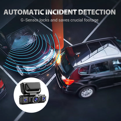 🚗 50% OFF NOW! 📹 4-Channel 360° Dash Cam – Full Coverage Recording, Night Vision & Parking Monitor 🛡️