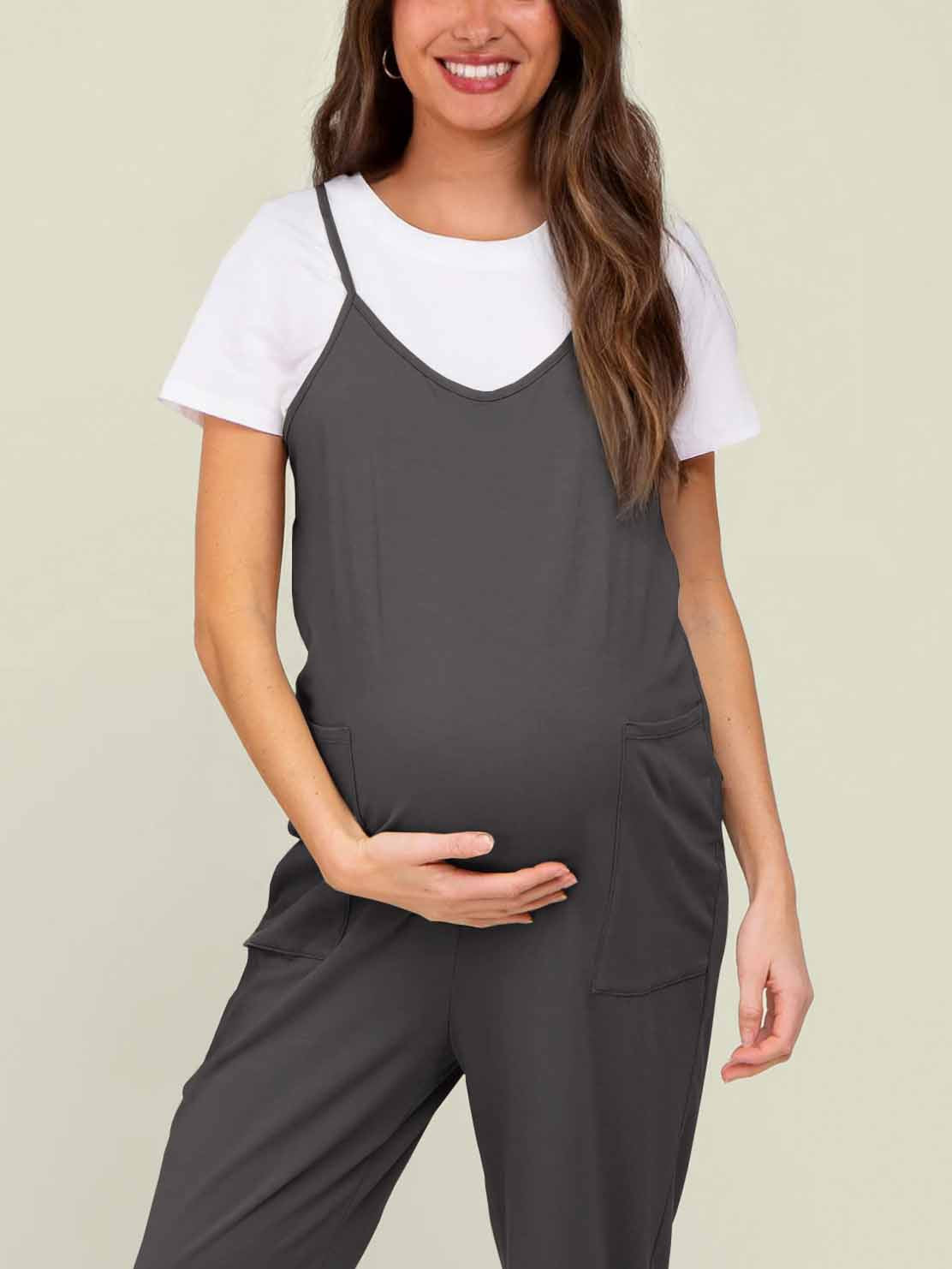 Oversized Jumpsuit - Maternity & Postpartum---Click to buy and get an additional 50% off