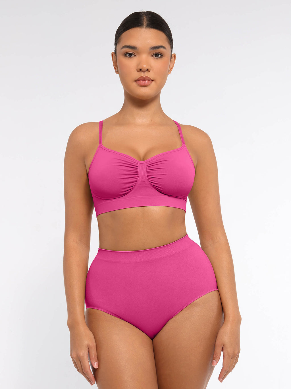 Pocketsh 3-Pack Smooth Seamless Wireless Bra Bundle