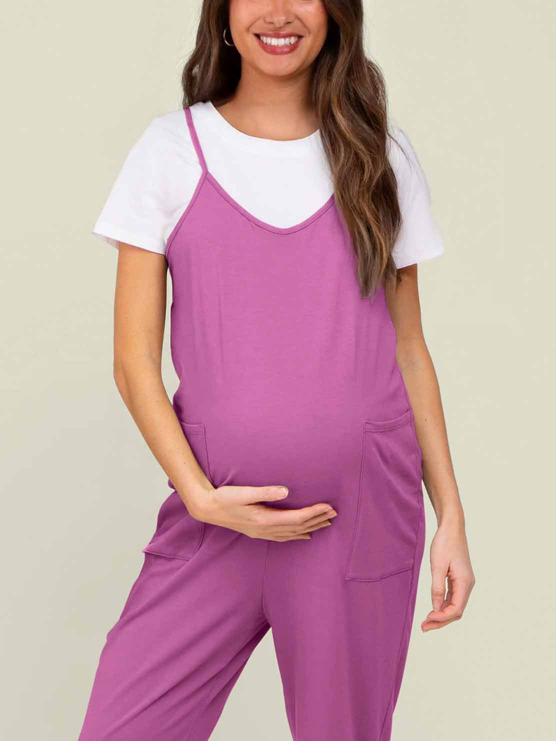 Oversized Jumpsuit - Maternity & Postpartum---Click to buy and get an additional 50% off