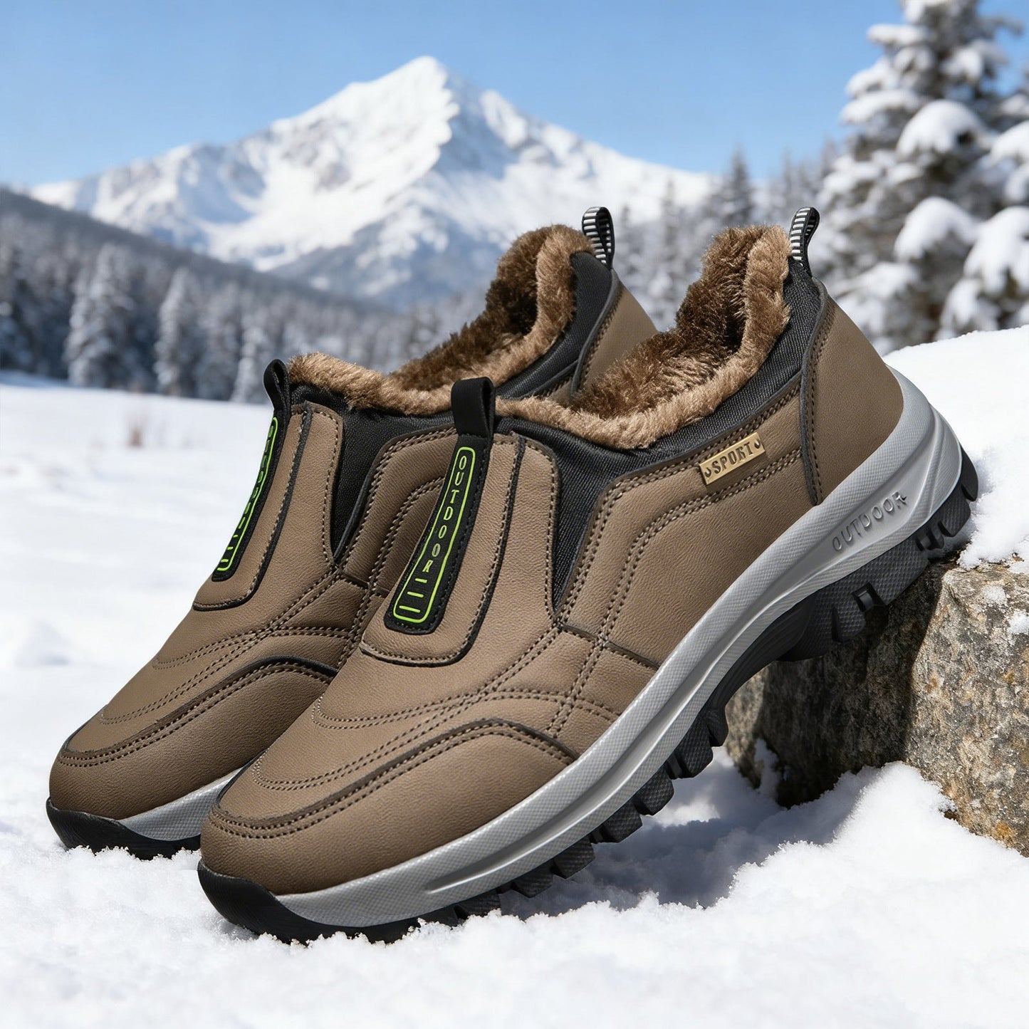 🔥Men's Comfortable Waterproof Orthopedic Walking Shoes Hiking Shoes