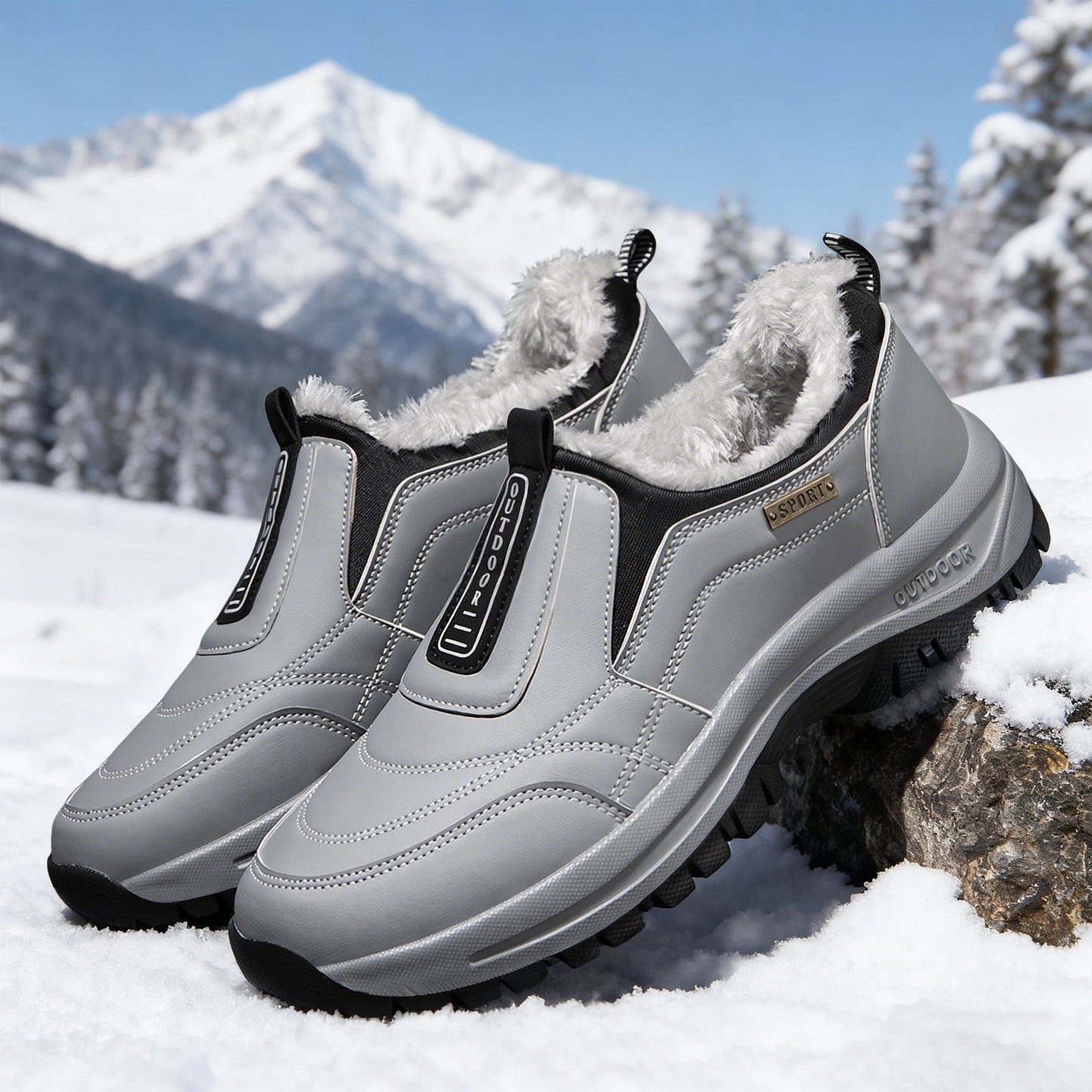 🔥Men's Comfortable Waterproof Orthopedic Walking Shoes Hiking Shoes