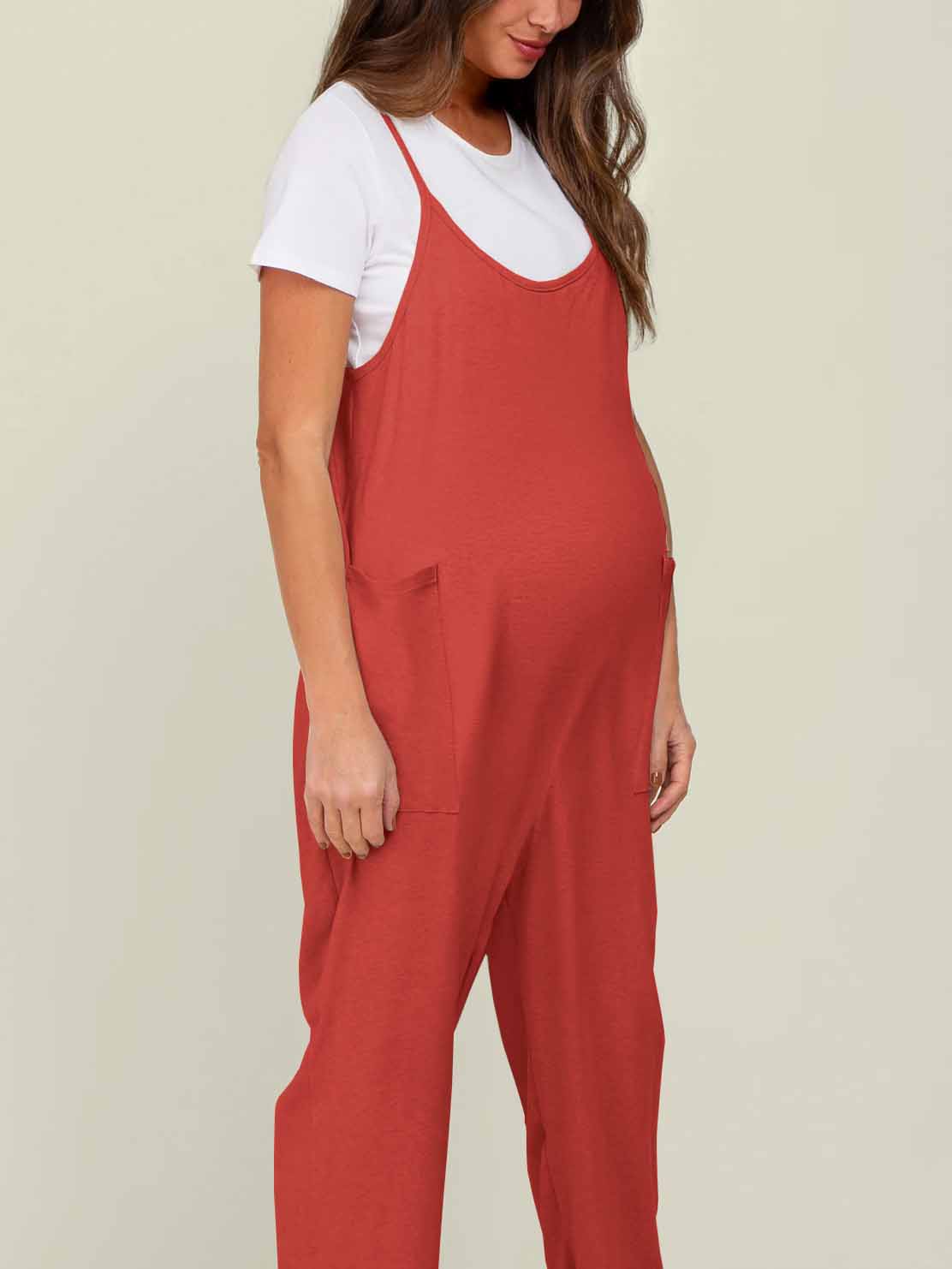 Oversized Jumpsuit - Maternity & Postpartum---Click to buy and get an additional 50% off