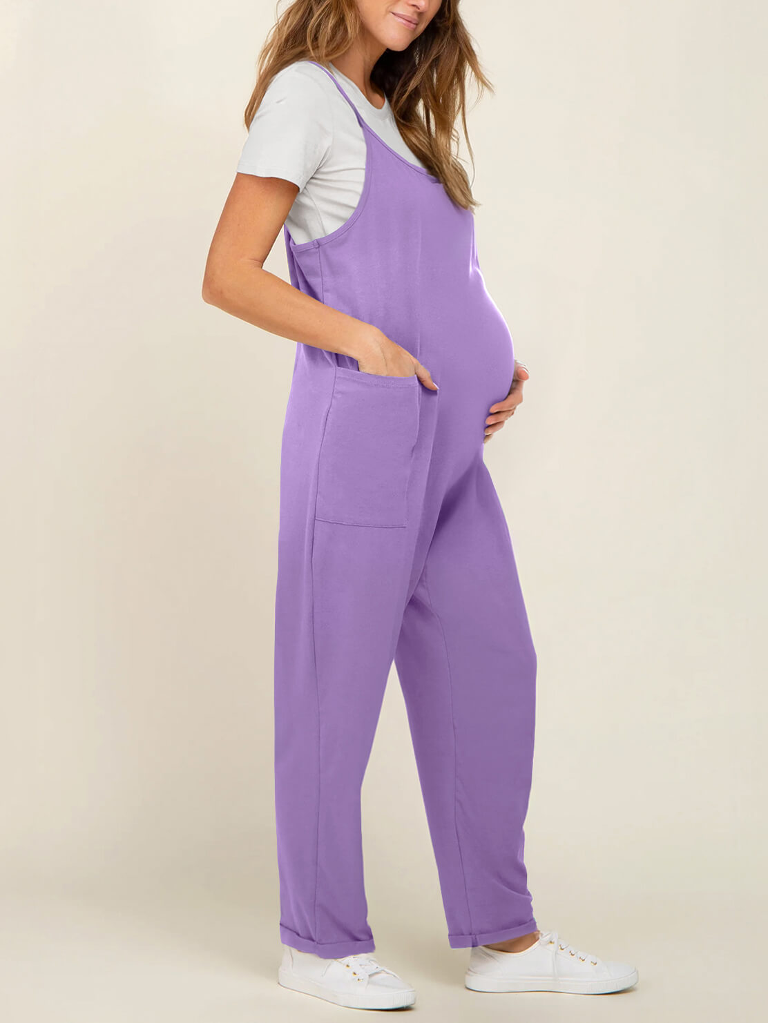Oversized Jumpsuit - Maternity & Postpartum---Click to buy and get an additional 50% off